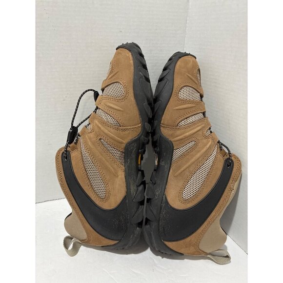 Merrell Chameleon Men’s Stretch Hiking Kangaroo Shoes Brown size 8.5 Vibram - Picture 4 of 7